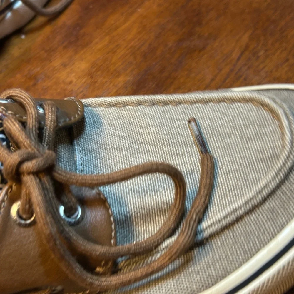 Sperry Men's Brown and Gray Boat Shoes